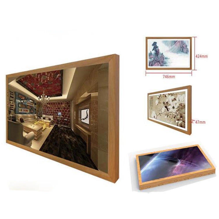 Wooden Touch Digital Photo Frame 10 Inch Cloud Photoframe with Frameo APP