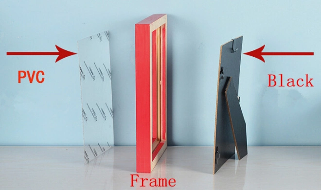 Retailing A4 A3 A2 A1 A0 Standard Size MDF Wooden Art Picture Photo Frames (PF-028)