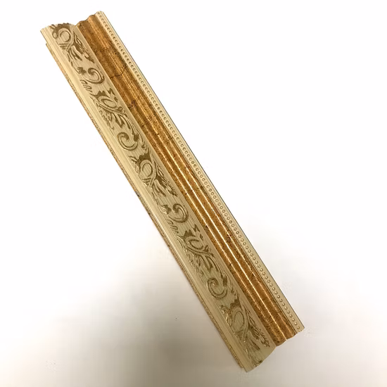 Large Luxury European Vintage Picture Oil Painting Photo Wooden Frames Classic Gold Wood Sublimation Blanks Canvas Wholesale Glass Vintage Moulding