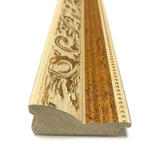 Large Luxury European Vintage Picture Oil Painting Photo Wooden Frames Classic Gold Wood Sublimation Blanks Canvas Wholesale Glass Vintage Moulding