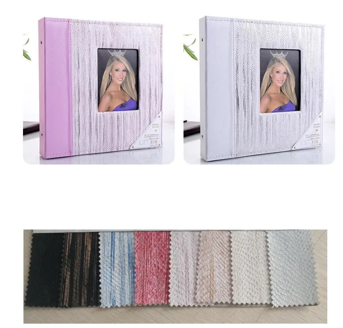 Photo Picutre Album 4X6 500 Photos, Extra Large Capacity Leather Cover Wedding Family Photo Albums Holds 500 Horizontal and Vertical 4X6 Photos with Window
