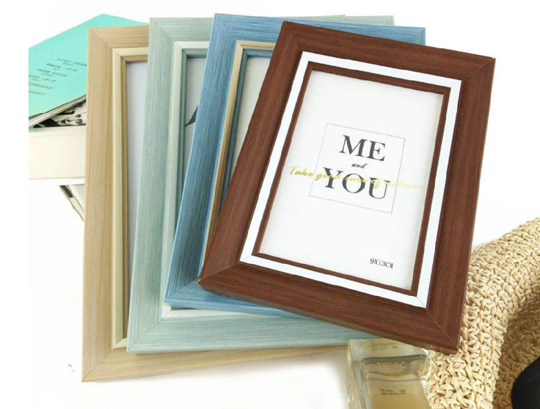 China Factory Wholesale PS Foam Photo Frame Plastic PVC Picture Frame