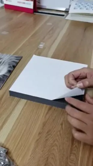 8*8inch DIY Removal Plastic Photo Frame 
