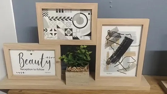 New Collage MDF Photo Frame for Home Decoration