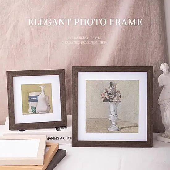 Retailing or Customized A0 A1 A2 A3 A4 Standard Small and Larger Size MDF Wooden Art Picture Photo Display Wall