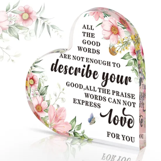 Beautiful Acrylic Photo Frame for Memorial and Remembrance 