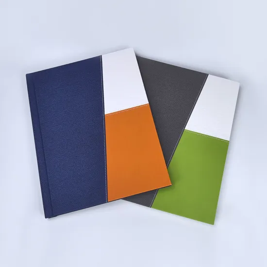 Unique Handcrafted Leather Photo Album with Decorative Sewing Designs 