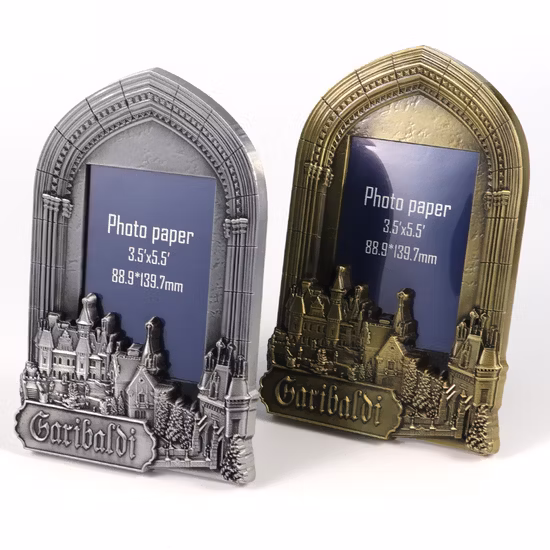 Home Decoration Baroque Custom Color Table Mini Resin Picture Photo Frame
