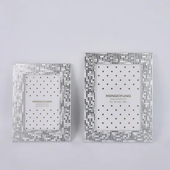 Golden Color Plastic Photo Frame 
