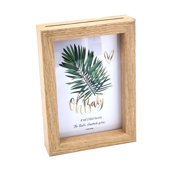 Custom MDF Photo Frame Double Frame Wood Picture Frame Home Decoration 