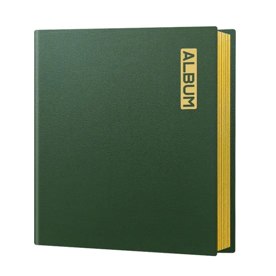 8 X 10 Inch Imitation PU Leather Cover Photo Albums with Self