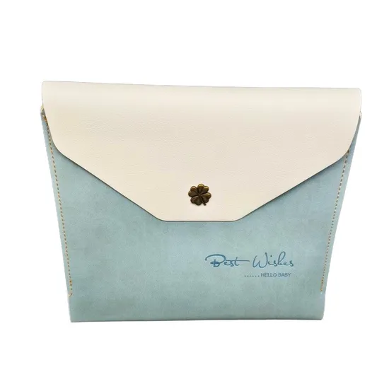 Custom PU Leather Hardcover Photo Album with Pocket Student Family Wedding Memory Picture Scrapbook 