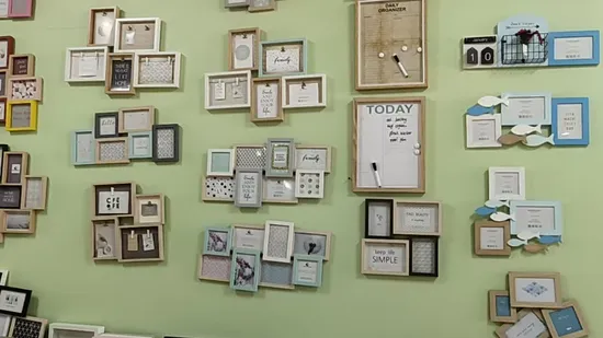 Hot Sale Multi Antique Wooden Plastic MDF Photo Frame for Home 